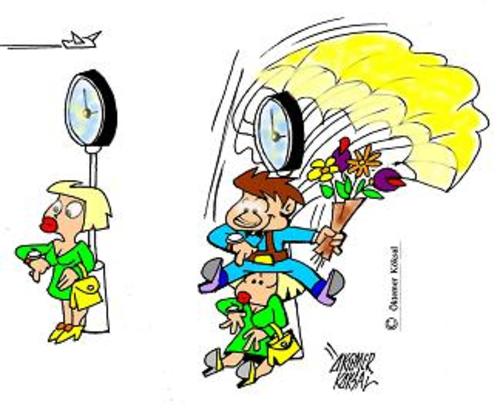 Cartoon: Vorliebe (medium) by okoksal tagged koeksal