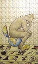 Cartoon: Rodin B (small) by okoksal tagged rodin im wc