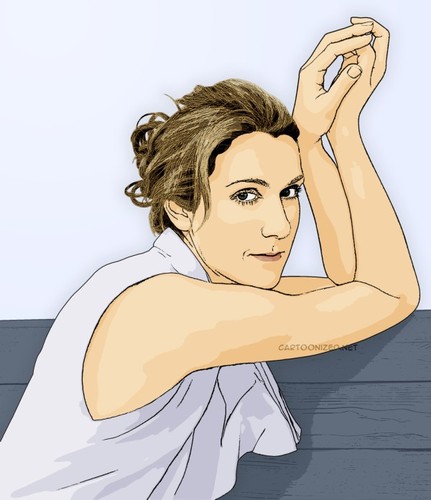 Cartoon: Celine Dion (medium) by cartoon photo tagged cartoon,photo,celine,dion,singer,canada,cartoonized,cartoonization