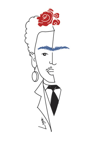 Cartoon: Frida (medium) by luyse tagged frida