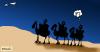 Cartoon: GPS  GLOBAL POSITION SATELITAL (small) by HCATALAN tagged navidad reyesmagos camellos