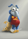 Cartoon: GONZO - Muppets Babies (small) by ilustraguga tagged digital,illustration,muppets,babies