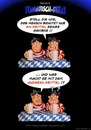 Cartoon: Ein Drittel Hirn (small) by AlterEgon tagged claycartoon stammtischfreax beer alcohol brain bavaria bavarians oktoberfest drinking plasticine