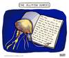 Cartoon: Regrets- Hes Got A Few (small) by a zillion dollars comics tagged animals,ocean,sea,marine,summer,beach