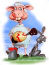 Cartoon: Happy Easter (small) by KryCha tagged easter,