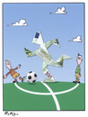 Cartoon: Football e ...money! (small) by Riko cartoons tagged riko cartoon football dreams