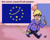 Cartoon: Boris Johnson (small) by Vejo tagged boris,johnson,brexit,hitler,eu