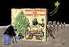 Cartoon: Christmas and New Year... (small) by Vejo tagged christmas,newyear,hunger,third,world