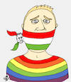 Cartoon: ORBAN-LGBTQ (small) by Vejo tagged hungary,orban,homophobic,lgbtq,european,union,censorship,silenced,election