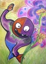 Cartoon: Character design earth 2 (small) by pax tagged colors,earth,peace,war,alucinogen