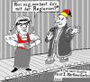 Cartoon: Schröder stellt Gretchenfrage (small) by Alan tagged schröder,gretchenfrage,faust,goethe,wahl,regieren,bühne,
