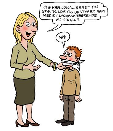 Cartoon: A source of noise. (medium) by deleuran tagged noise,children,school,teachers,