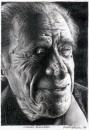 Cartoon: Charles Bukowski (small) by deleuran tagged writers,artists,paintings,portraits,pencil