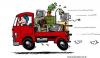Cartoon: Moving (small) by deleuran tagged moving,car,furniture,driving,