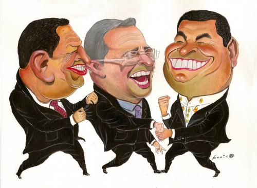 Cartoon: PRESIDENTES (medium) by GUAICO tagged guaico