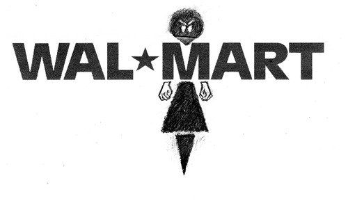 Cartoon: Walmart discrimination (medium) by Tox Aven tagged rights,equal,discrimination,walmart