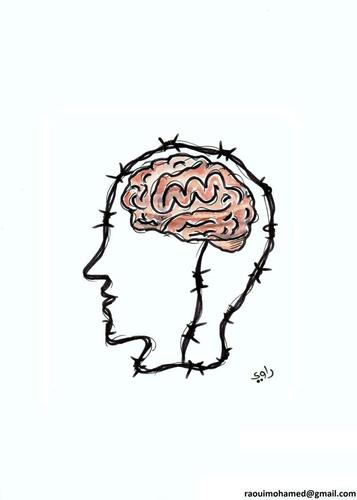 Cartoon: Brain (medium) by Raoui tagged brain