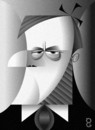 Cartoon: Richard Wagner (small) by spot_on_george tagged richard,wagner,caricature