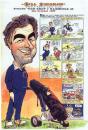 Cartoon: Bill Bingham (small) by Jedpas tagged caricature,golf,powakaddy,water,comic,graphic,novel,cartoon,funny