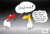 Cartoon: Kleines Missverständnis (small) by BoDoW tagged kommunikation,schwächling,verstehen,macho,sensibel,arschloch,verständnis,mitgefühl