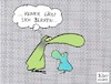 Cartoon: Unglaublich alleine ... (small) by BoDoW tagged guckt,keiner,alleine,einsamkeit,übersehen,missachten,gross,klein,paar,beziehung,psychologie,überheblichkeit