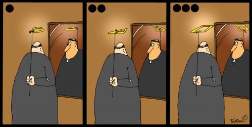Cartoon: - (medium) by to1mson tagged religion,religia,church,kirche,kosciol