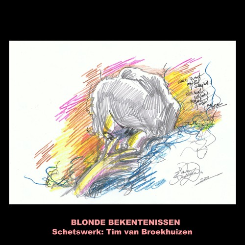 Cartoon: Blonde Bekentenissen Sketches 5 (medium) by Age Morris tagged aboutloveandlife,blondeconfessions,blondebekentenissen,tags,agemorris,victorzilverberg,schets,akiokomori,sketch,timvanbroekhuizen