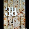 Cartoon: MH - Number 38-B (small) by MoArt Rotterdam tagged tags rotterdam moart moartcards huisnummer number nummer 38b deur door
