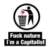 Cartoon: FUCK NATURE ! (small) by Theodor von Babyameise tagged nature fuck capitalist world