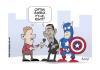 Cartoon: America (small) by andre tagged political joke obama usa