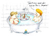 Cartoon: Fisch Ahoi (small) by Skowronek tagged angela,merkel,ursula,van,der,layen,boris,johnson,fscherei,eu,brexit