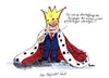 Cartoon: Gauck (small) by Skowronek tagged gauk,könig,majestät,bömmermann,erdogan,türkei,klage