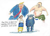 Cartoon: Ukraine (small) by Skowronek tagged europa,ukraine,trump,putin,krieg,skowronek,cartoon