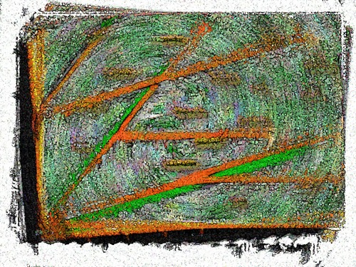 Cartoon: Fingerprint (medium) by Nikklaus tagged expression,empathy,fingerprint,green,orange
