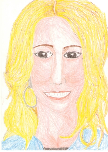 Cartoon: mariah carey (medium) by paintcolor tagged star,rock,love,famous,singer,carey,mariah