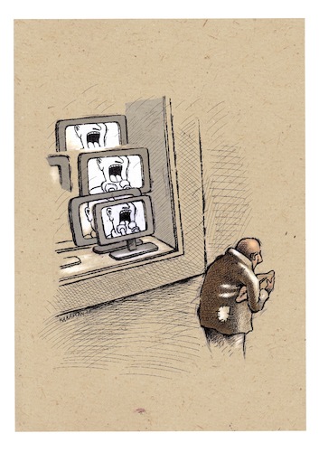 Cartoon: Wirtschaft und Politik (medium) by Mehmet Karaman tagged wirtschaft,und,politik