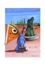 Cartoon: Die Verwandlung (small) by Mehmet Karaman tagged franz,kafka,literatur,lesen