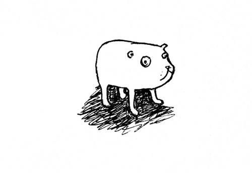 Cartoon: wombat (medium) by K Lauer tagged wombat