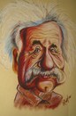 Cartoon: Albert Einstein (small) by Zamfir Somcutean tagged science