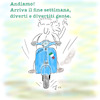 Cartoon: Fine Settimana (small) by legriffeur tagged wochenende,italien,settimana,freizeit,tempolibero,sonne,sole,vita,familie