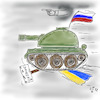 Cartoon: Ukrainekonflikt (small) by legriffeur tagged ukraine,russland,putin,legriffeur61,ukrainekonflikt,aussenpolitik,deutschland,krieg,europa,nato