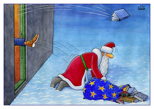 Cartoon: Christmas (medium) by Makhmud Eshonkulov tagged christmas,xmas