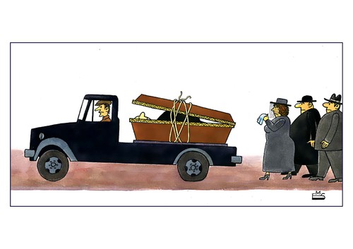 Cartoon: Coffin (medium) by Makhmud Eshonkulov tagged coffin