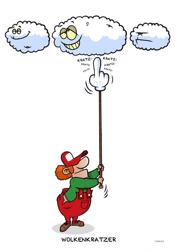 Cartoon: Wolken (medium) by Christoon tagged wolken