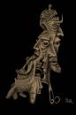 Cartoon: monster (small) by kalambik tagged sculpture art