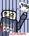 Cartoon: Ideas are dynamite (small) by Ernst Alter tagged nobel,price,peace,ideas,dynamite,china,prison