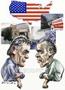 Cartoon: Romney Obama ready to rumble (small) by Bob Row tagged romney obama elections vote usa democracy crisis unemployment sandy foreclosures