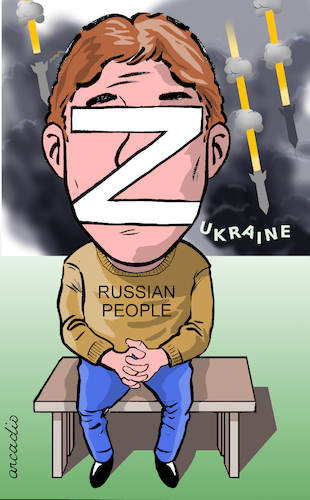 Cartoon: The letter Z decoded. (medium) by Cartoonarcadio tagged putin,europa,war,nato,usa,biden,zelensky
