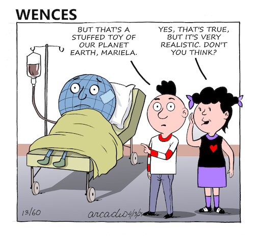 Cartoon: The adventures of Wences (medium) by Cartoonarcadio tagged humor