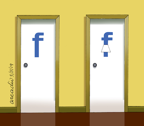 Cartoon: Uses for the F of Facebook 4 (medium) by Cartoonarcadio tagged internet,facebook,social,nets,computers